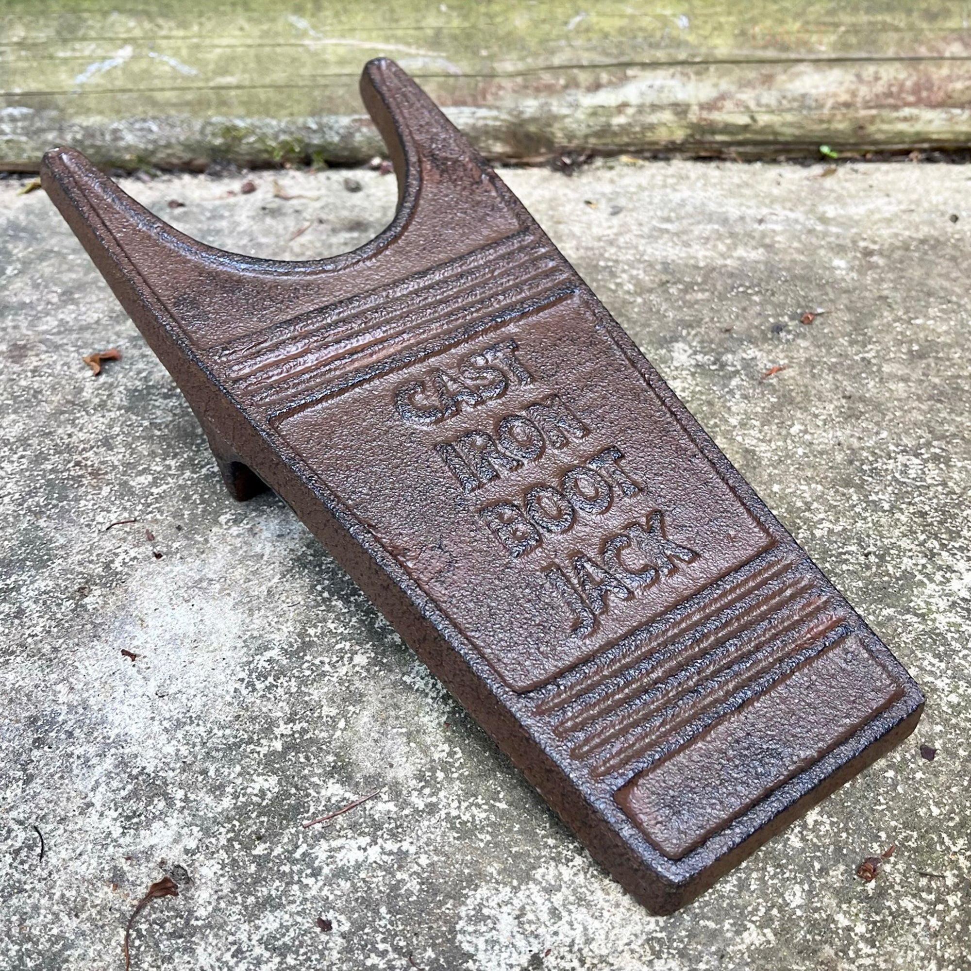 Cast Iron Wellington Boot Jack Stand
