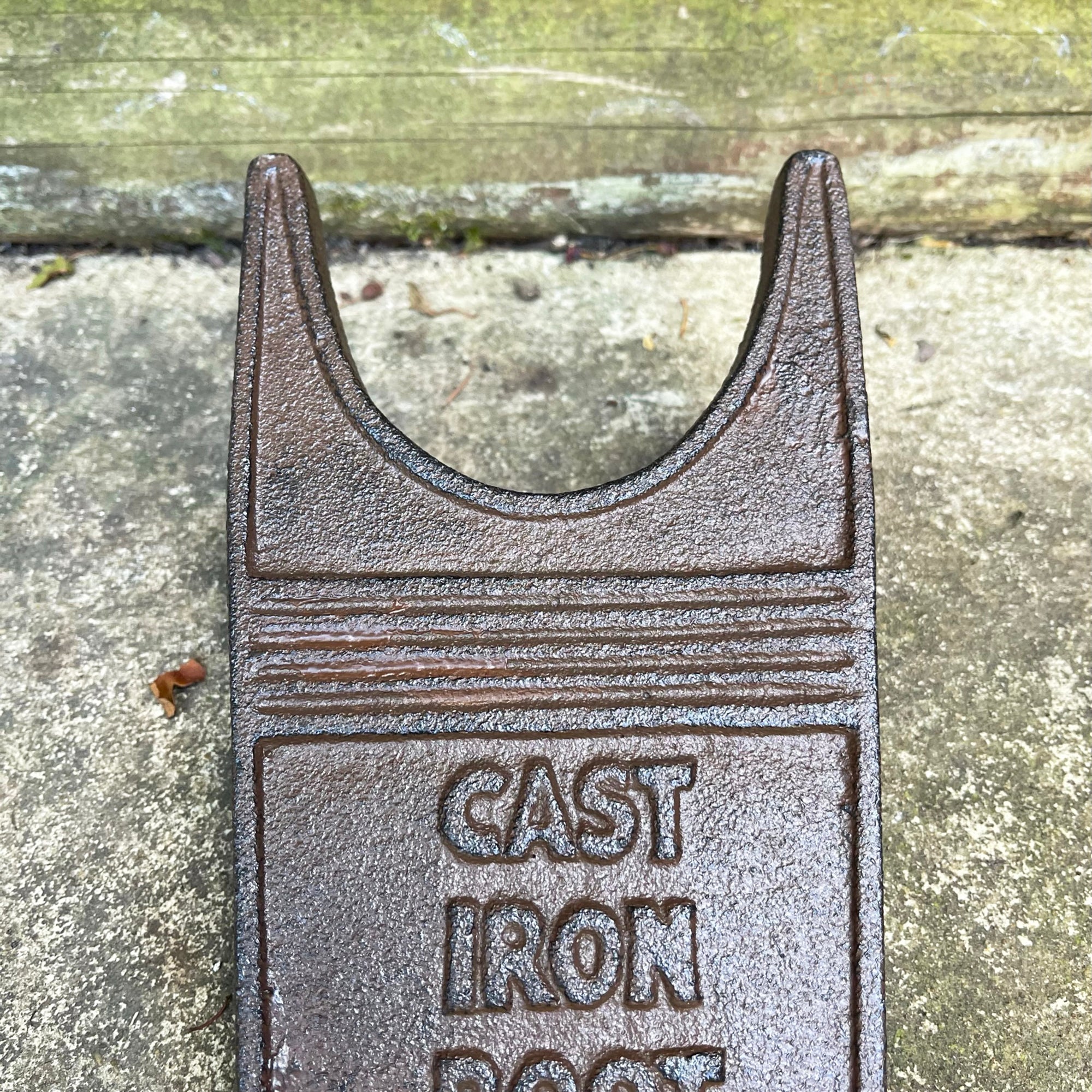 Cast Iron Wellington Boot Jack Stand