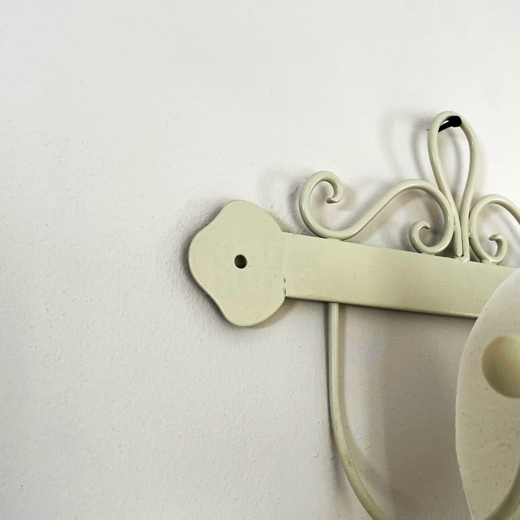 Ivory Scroll Toilet Roll Holder