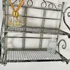 Vintage 2 Tier Scroll Shelf