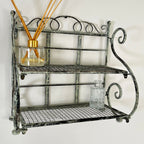 Vintage 2 Tier Scroll Shelf