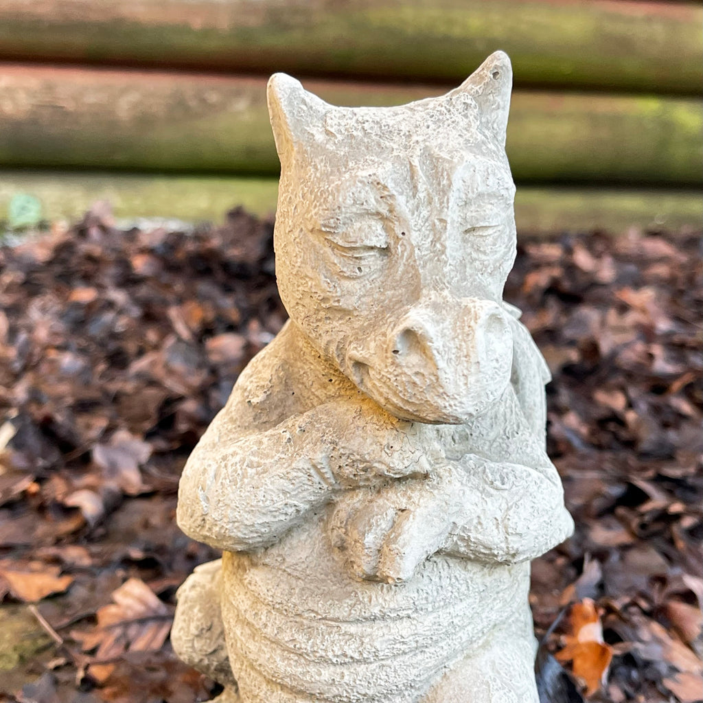 Stone Baby Dragon Sculpture