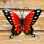 Roter Schmetterling Wandkunst klein