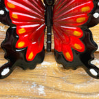 Roter Schmetterling Wandkunst klein