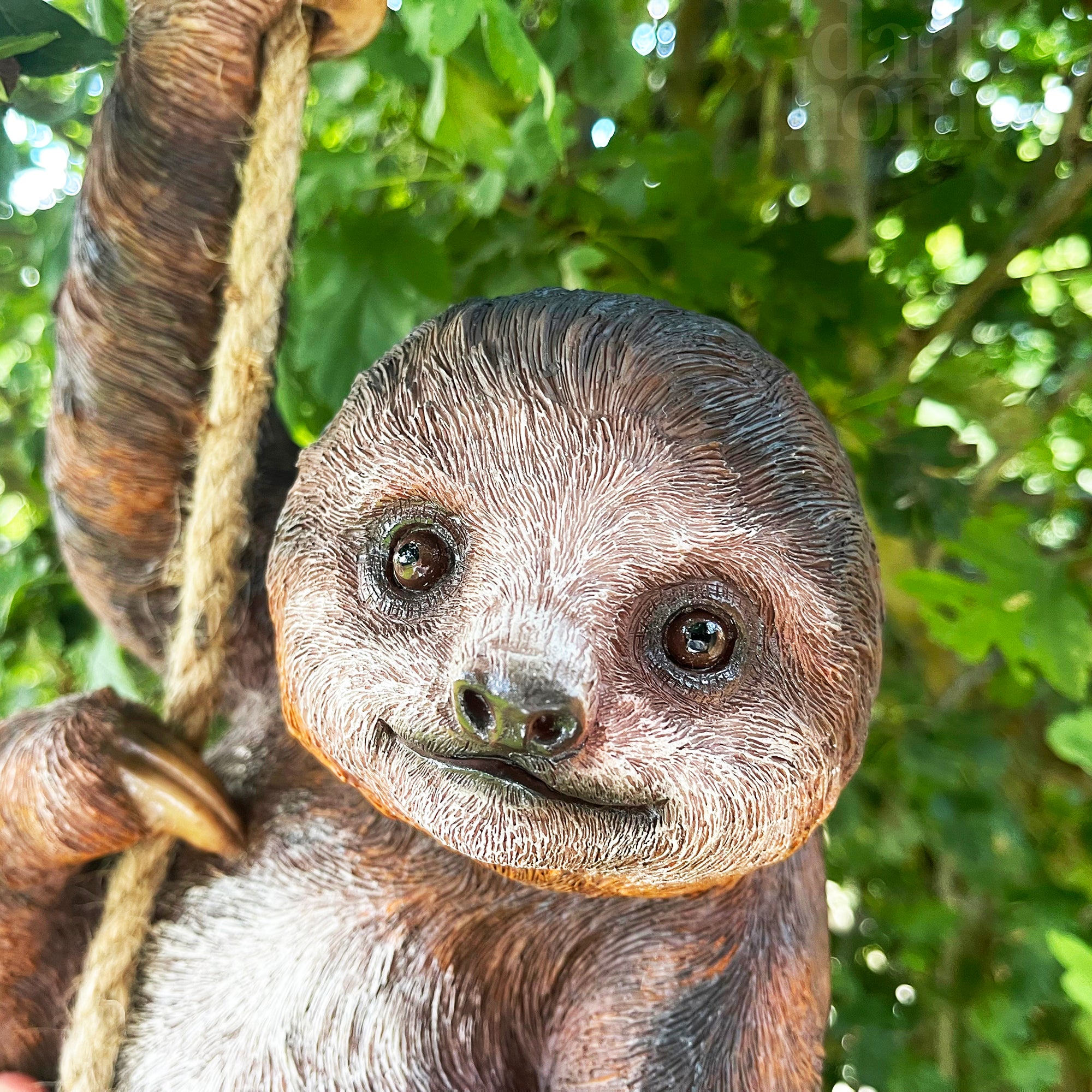 Hanging Sloth Garden Ornament 60cm