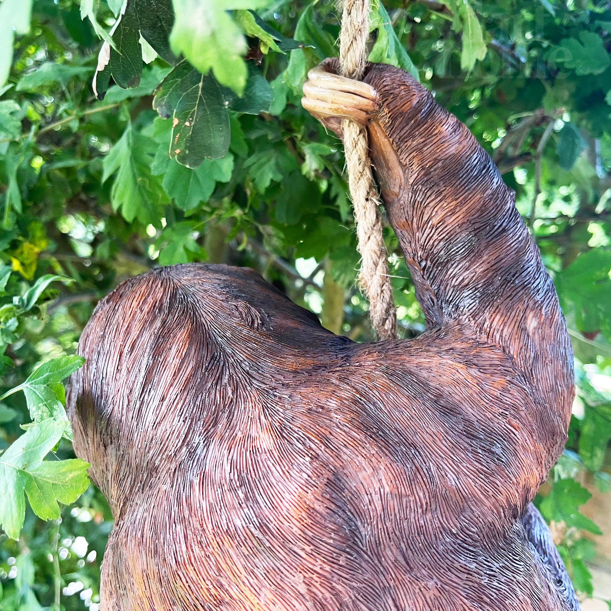 Hanging Sloth Garden Ornament 60cm