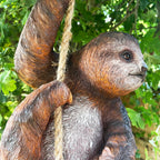 Hanging Sloth Garden Ornament 60cm