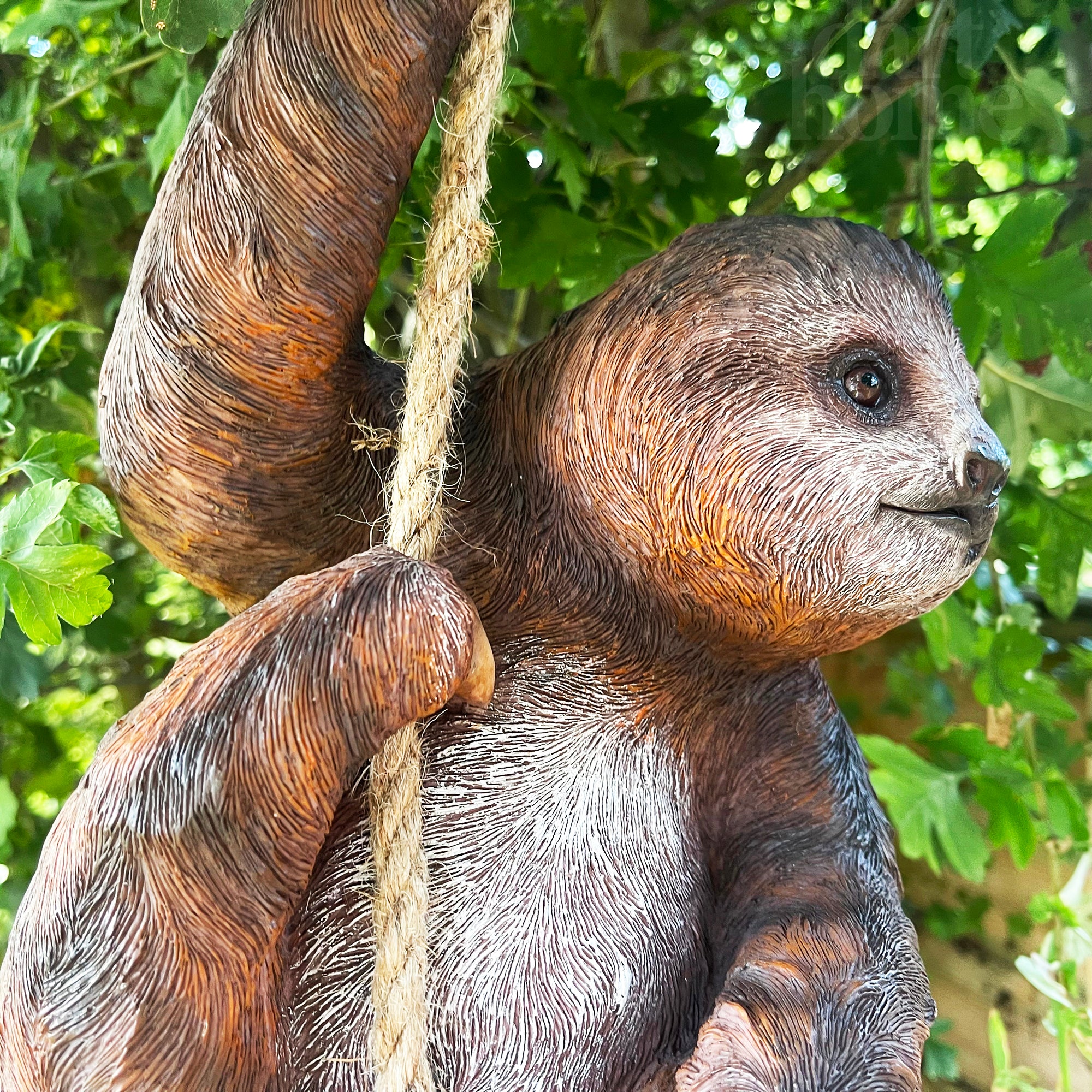Hanging Sloth Garden Ornament 60cm