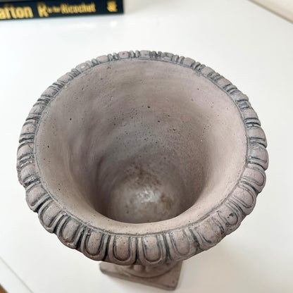 Cement Grey Urn Planter