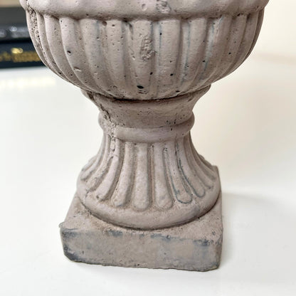 Cement Grey Urn Planter