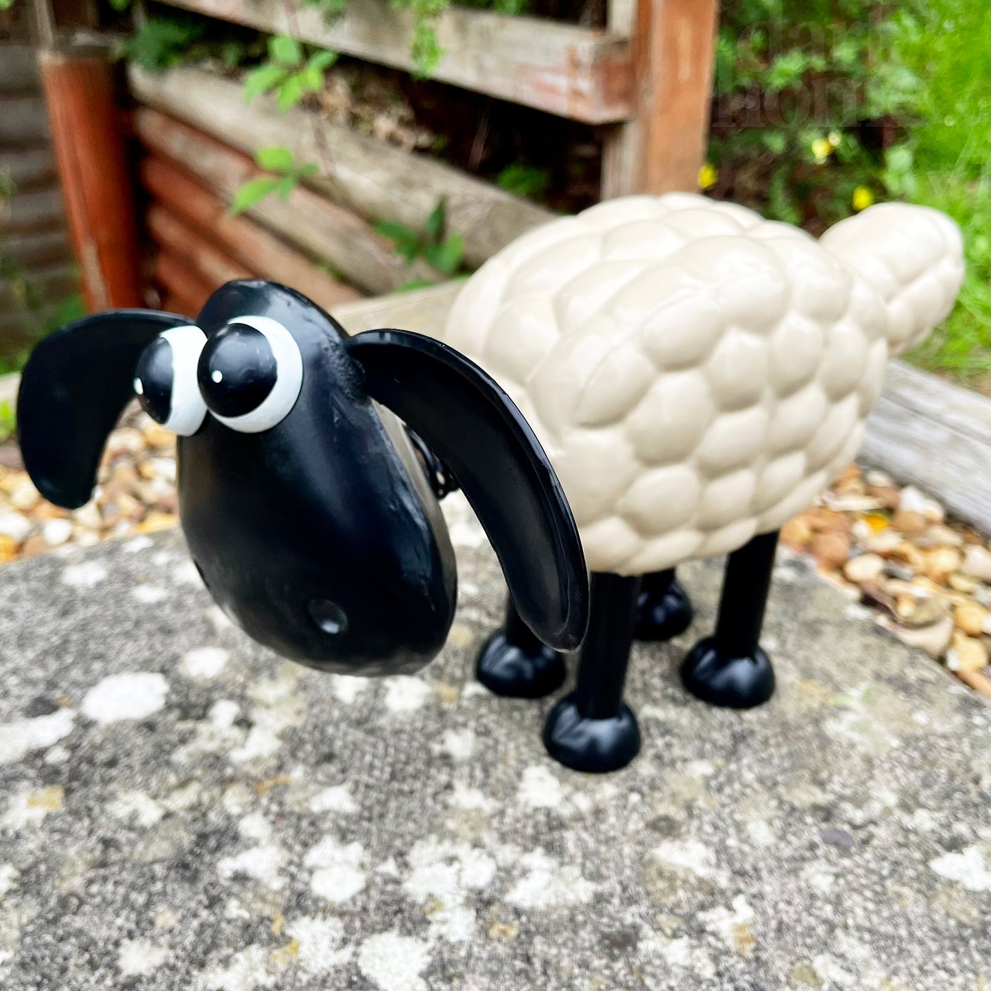 Metal Timmy The Sheep Sculpture