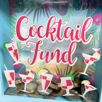 Square Cocktail Fund Money Box
