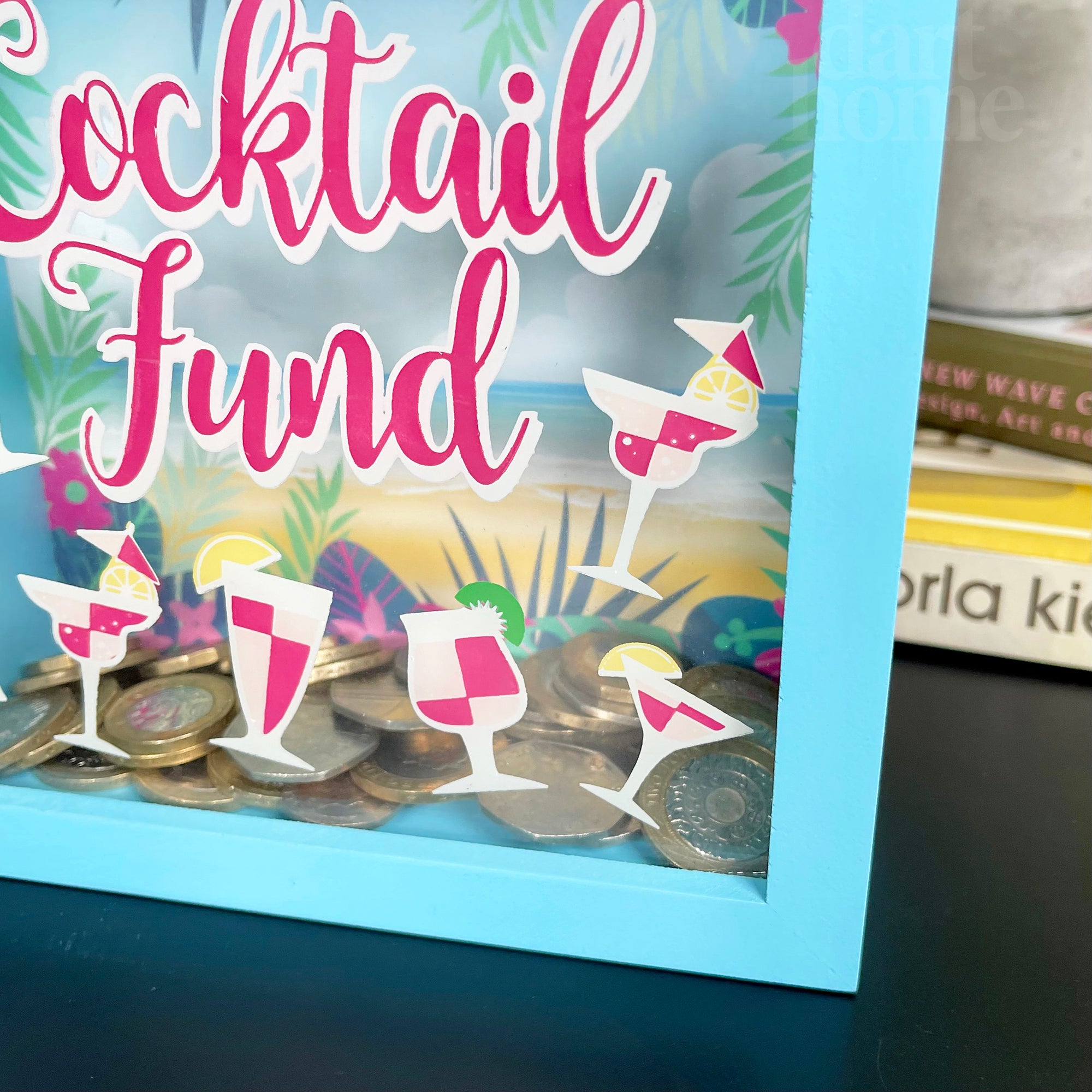 Square Cocktail Fund Money Box