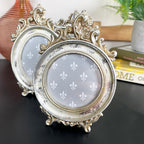 Baroque Silver Photo Frames Set Of 3