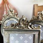 Baroque Silver Photo Frames Set Of 3