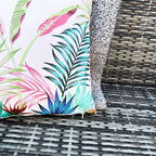 Square Tropical Forest Outdoor Cushion