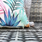 Square Tropical Forest Outdoor Cushion