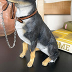 Chihuahua-Hund mit Bleiverzierung