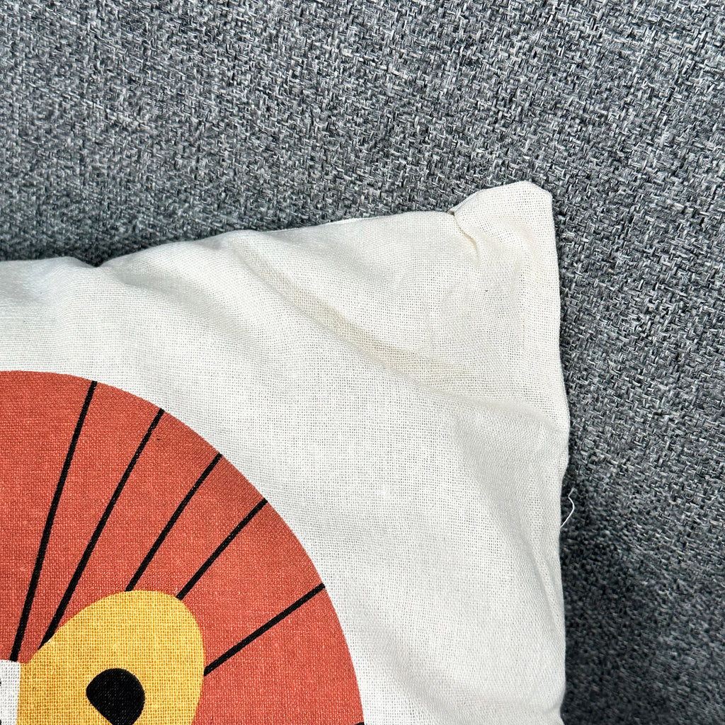 Safari Childrens Cushion - Lion