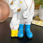 Regenbogen-Ente und Baby-Figur – Mütter sind Regenbogen