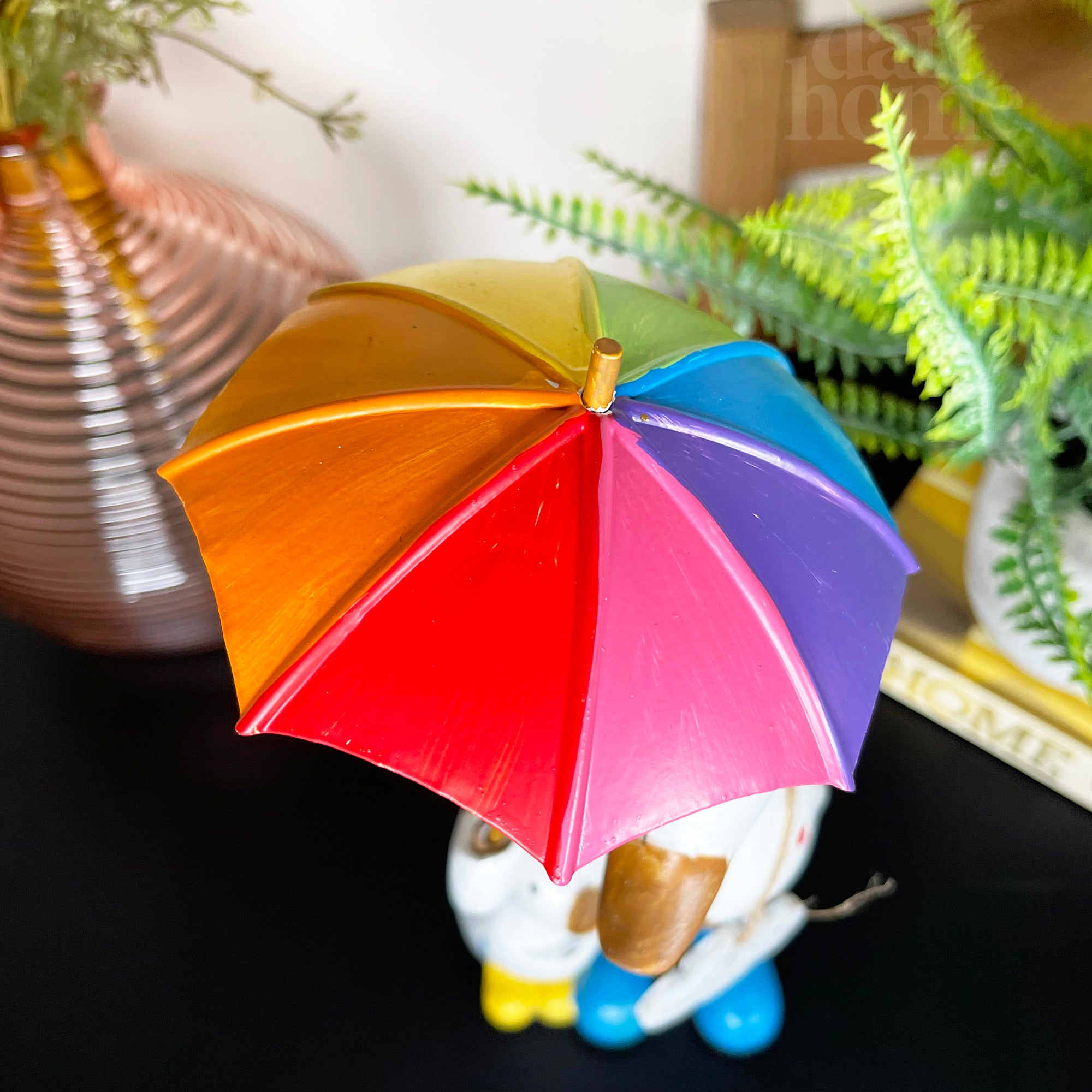Regenbogen-Ente und Baby-Figur – Mütter sind Regenbogen