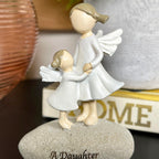 Daughter Is A Gift Of Love Angel Pebble Stone