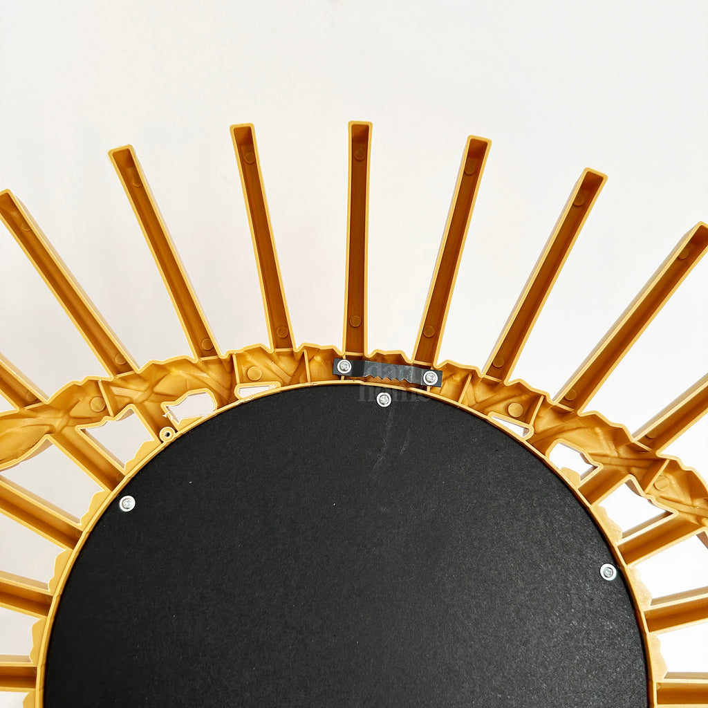 Augenwandspiegel im Rattan-Stil