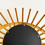 Augenwandspiegel im Rattan-Stil