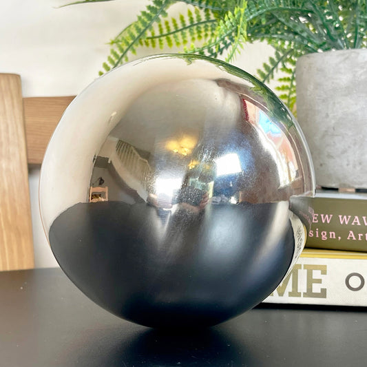 Chrome Decorative Galaxy Ball Ornament 11x11cm