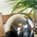 Chrome Decorative Galaxy Ball Ornament 11x11cm