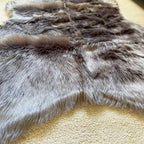 Chocolate Brown Faux Fur Sheepskin Rug