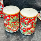 Strawberry Thief Salt And Pepper Shakers