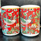 Strawberry Thief Salt And Pepper Shakers