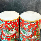 Strawberry Thief Salt And Pepper Shakers