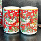 Strawberry Thief Salt And Pepper Shakers
