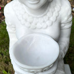 Marble Thai Princess Garden Sculpture