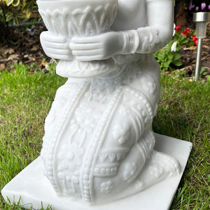 Marble Thai Princess Garden Sculpture