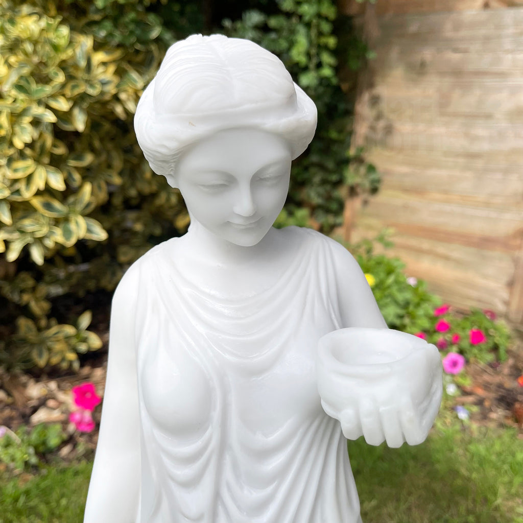 Marble Hebe Goddess Garden Sculpture