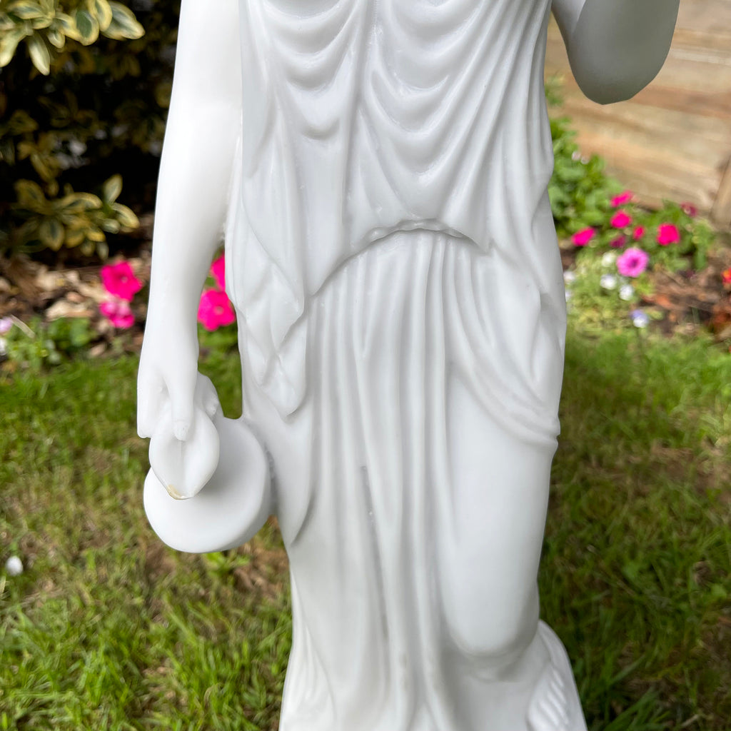 Marble Hebe Goddess Garden Sculpture