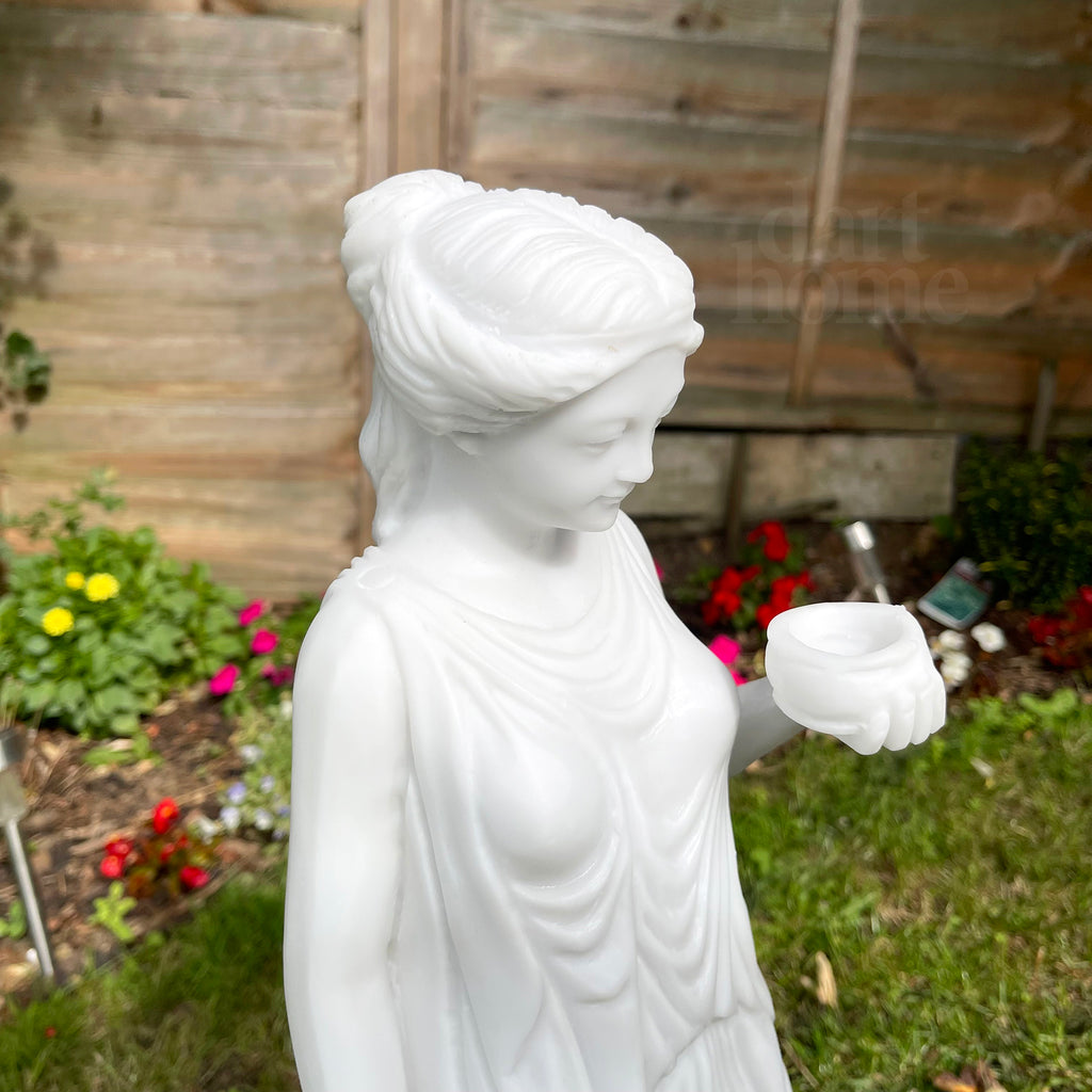 Marble Hebe Goddess Garden Sculpture