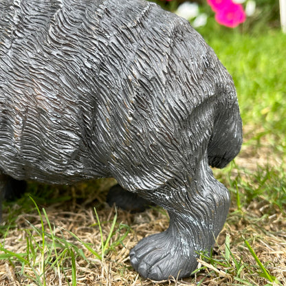 Badger Cub Garden Ornament