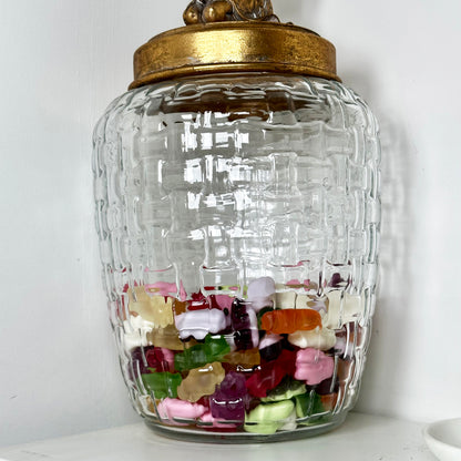 Kneeling Fairy 2L Glass Storage Jar