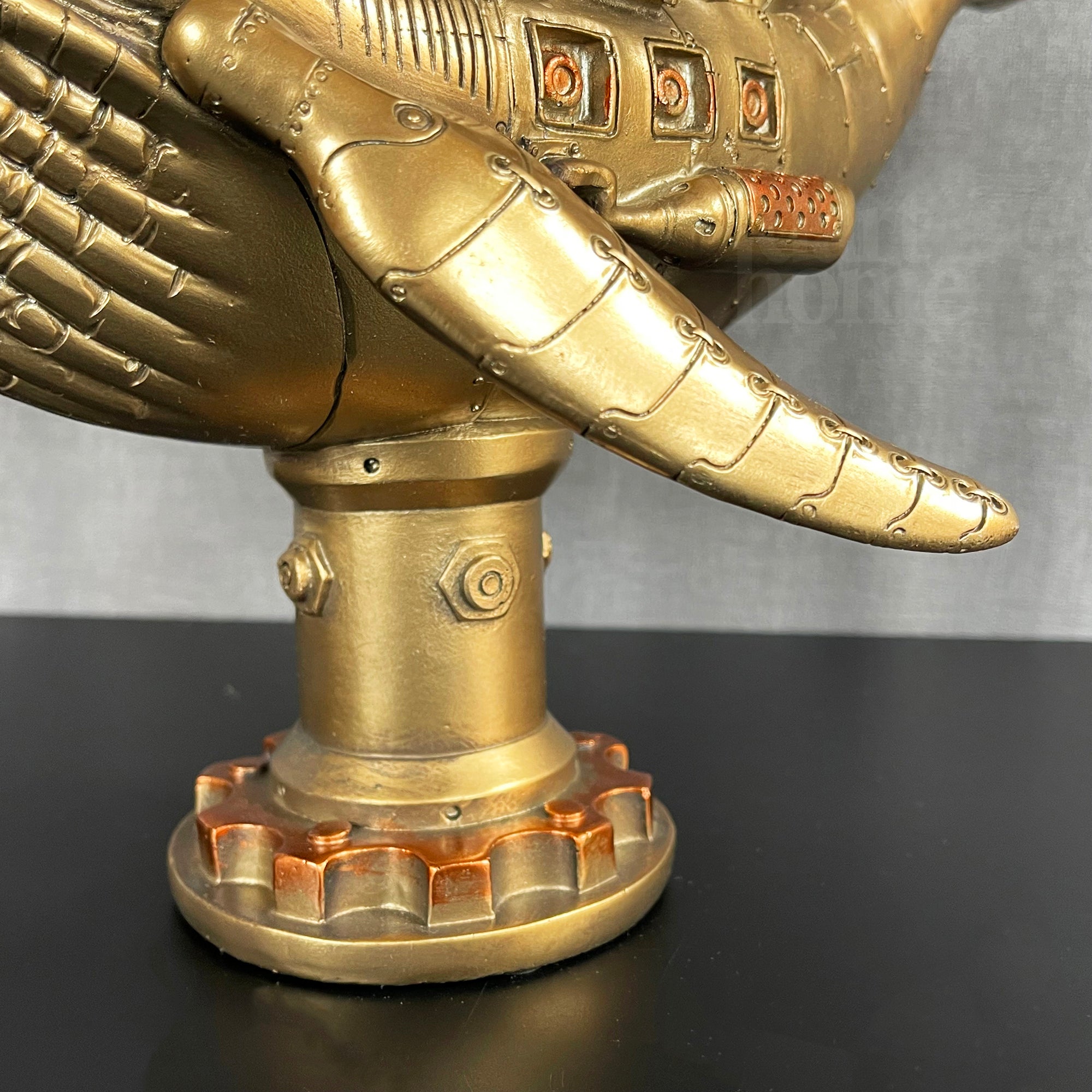 Steampunk Battleship Whale Ornament