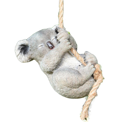 Hanging Grey Koala Garden Ornament A