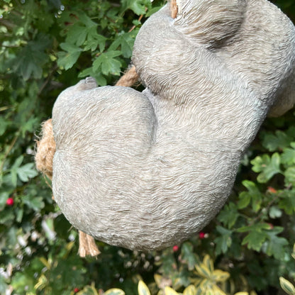 Hanging Grey Koala Garden Ornament A