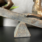 Playful Dogs On Seesaw Ornament