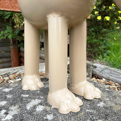 Metal Gromit Garden Statue 40x42cm