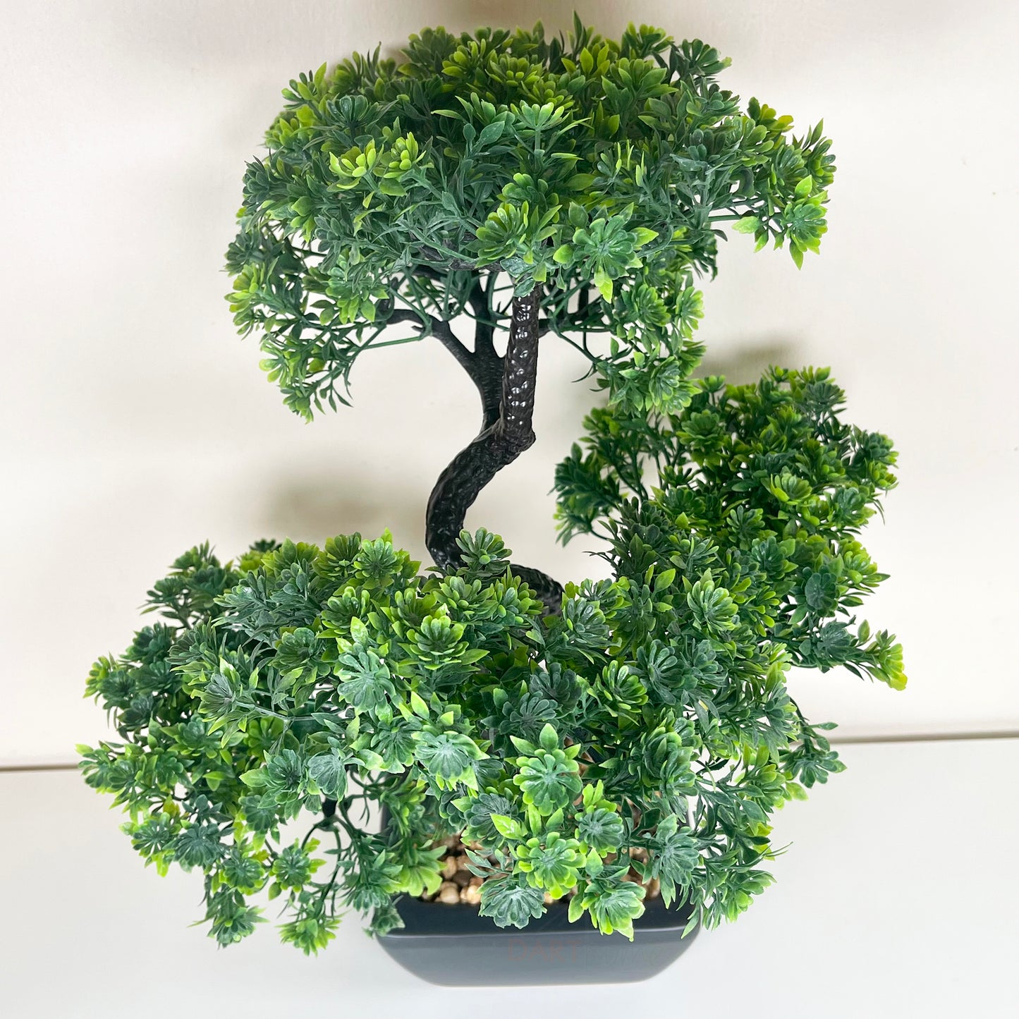 Künstliche Ahorn-Bonsai-Baumpflanze im schwarzen Topf 37 cm