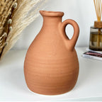 Terrakotta-Krugvase mit Henkel