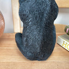 Black Up Yours Affen-Ornament, 11 x 19 x 11 cm